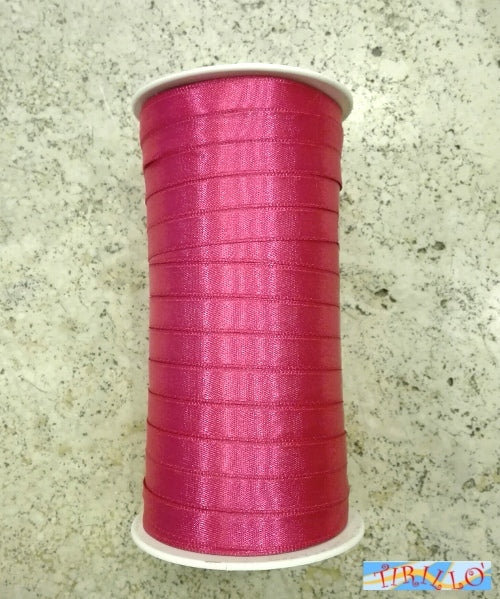 MERCERIA - Bobina da 100 metri di nastro di raso 10 mm - Fuchsia