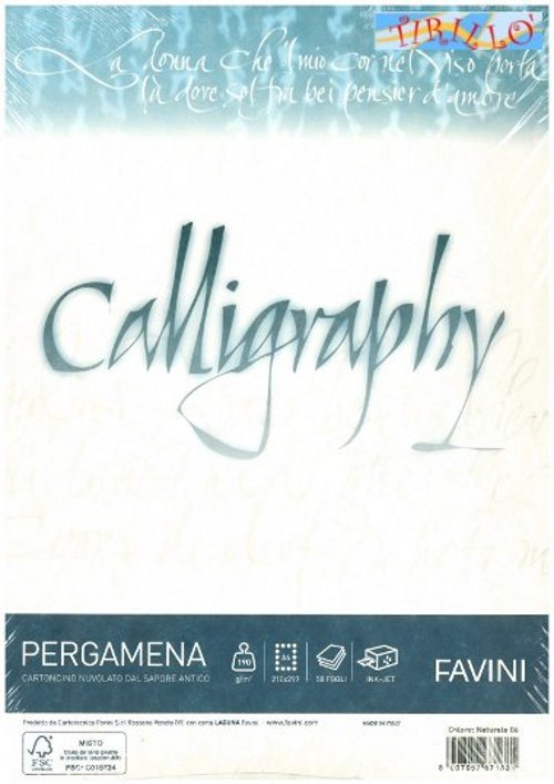 PARTECIPAZIONI - 50 fogli di carta pergamena naturale 190 g - 21x29,7 cm