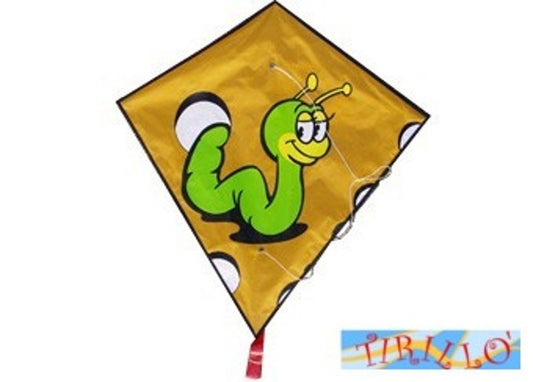 AQUILONI - Aquilone Didakites Funny Diamond - 60x65 cm - Bruco