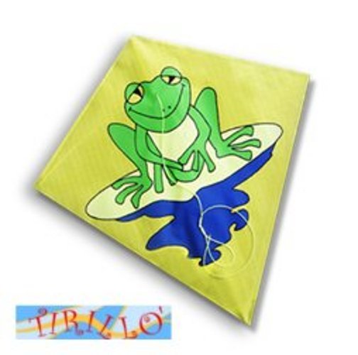 AQUILONI - Aquilone Didakites Mini Diamond - 25x20 cm - Rana