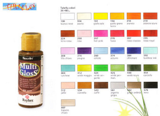 VETRO CERAMICA- 1 Smalto coprente MultiGloss-316 prugna