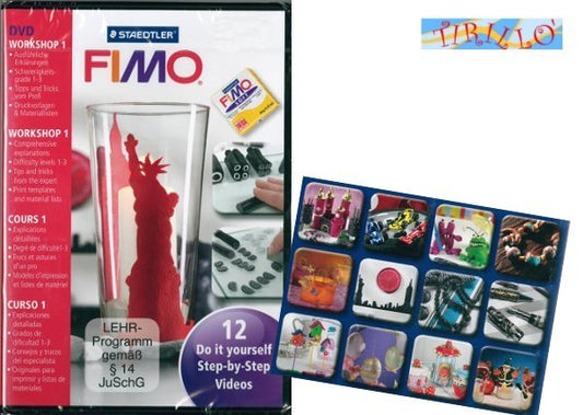 FIMO CERNIT- DVD video tutorial sul FIMO