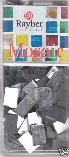 MOSAICO - Tessere specchio quadrate 1,5X1,5 cm - confezione 120 pezzi