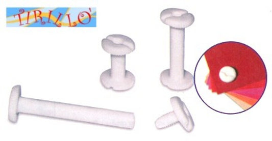 CARTONAGGIO SCRAPBOOKING - 20 viti sepolte - 20 mm
