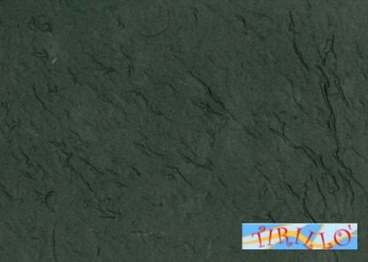 CARTONAGGIO SCRAPBOOK - Carta di gelso grigio antracite - 65x90 cm - 2 fogli