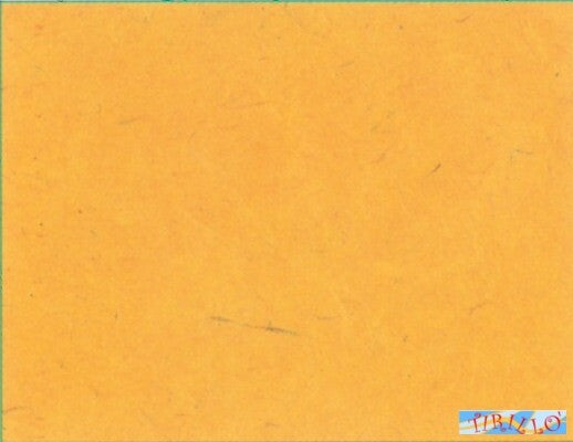 CARTONAGGIO SCRAPBOOK - 1 foglio di carta Lokta nepalese 50x75 cm - Ocra