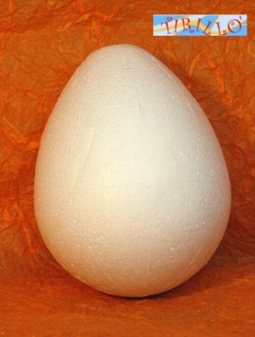 PASQUA DECORAZIONE - 20 forme di polistirolo pieno - Uovo 6 cm
