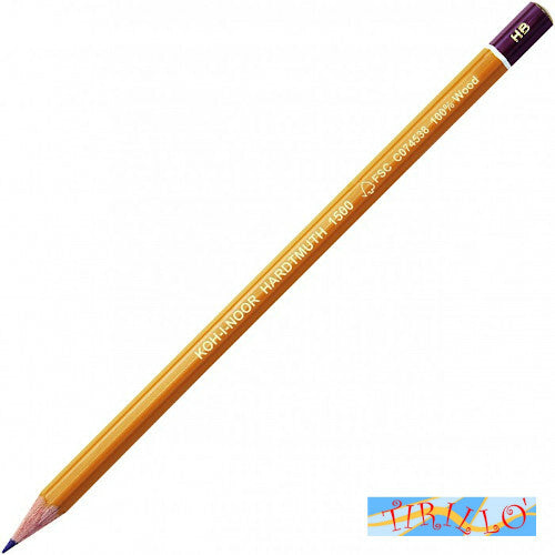 DISEGNO SCUOLA - Matita lapis in grafite Koh-I-Noor 6B - 3 pezzi
