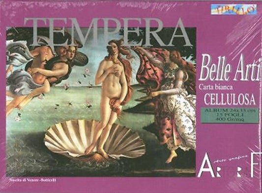 PITTURA DISEGNO - Album per pittura a tempera - 24x33 cm