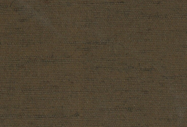 LEGATORIA -Tela per rivestire in canapetta (misto lino) 100x50cm - Marrone scuro