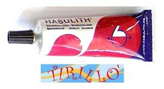 BIGIOTTERIA PERLINE - Colla per pietre e pelle Hasulith - 30ml