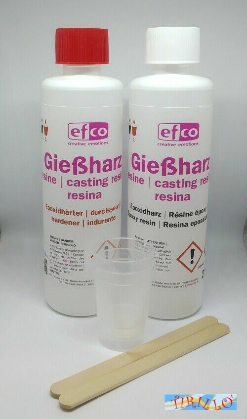 DECORAZIONE MODELLISMO - Kit resina per inclusione a due componenti - 250 gr