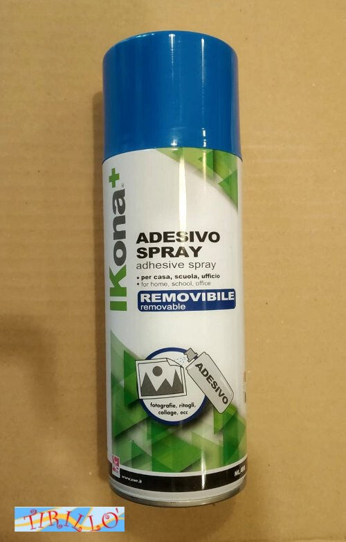 CARTOLERIA SCUOLA - Adesivo colla spray rimovibile - 400 ml