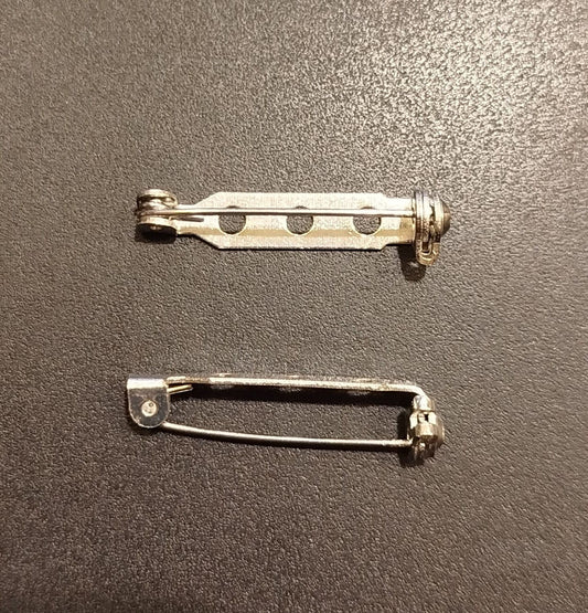 CUCITO BIGIOTTERIA - 15 basi per spilla 2,5 cm
