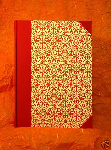 1 DIARIO MATRIMONIO GUESTBOOK FORMATO A4 - fiore rosso