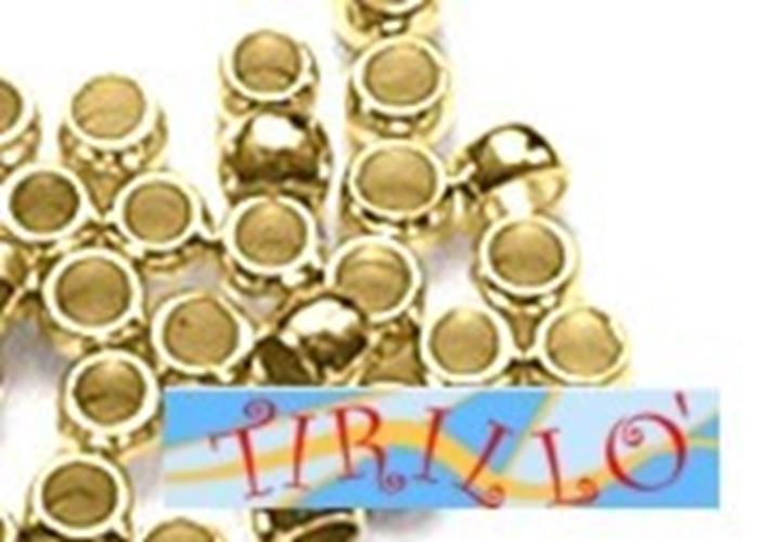 BIGIOTTERIA - 300 schiaccini a pallina color oro