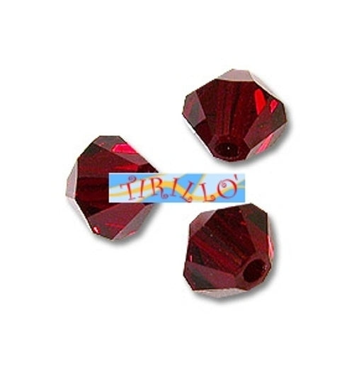 SWAROVSKI ® - 50 bicono 4mm art.5301- ruby (501)