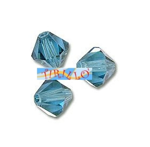 SWAROVSKI ® - 50 bicono 4mm art.5301 - Indicolite (379)