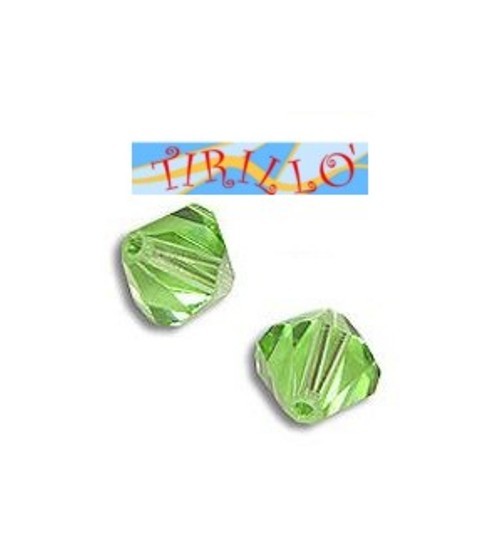 SWAROVSKI ® - 50 bicono 4mm art.5301- peridot (214)