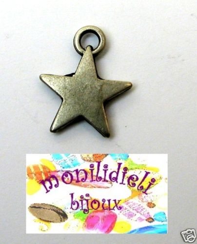 BIGIOTTERIA PERLINE - 4 charms ciondoli pendenti - Stella