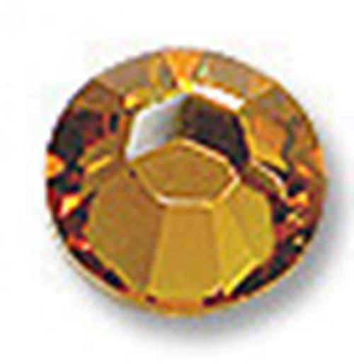 100 STRASS TERMOADESIVI CRISTALLO HOT FIX 4 MM - Topaz