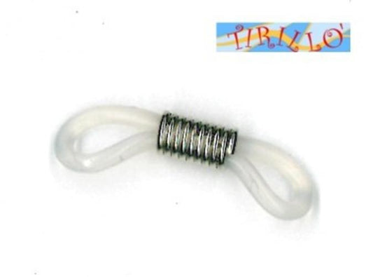 BIGIOTTERIA - 16 gommini per occhiali - Bianco