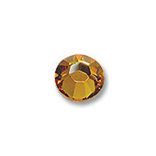 100 STRASS TERMOADESIVI PRECIOSA HOT FIX 5 MM viva 12 - Topaz