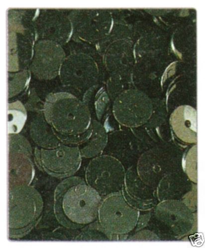 DECORAZIONE - 1000 paillettes 6mm lavabili - nero
