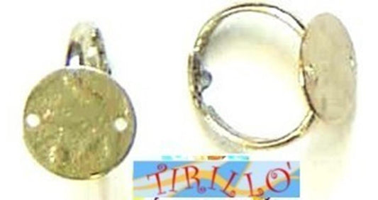 BIGIOTTERIA - 1 base anello color oro