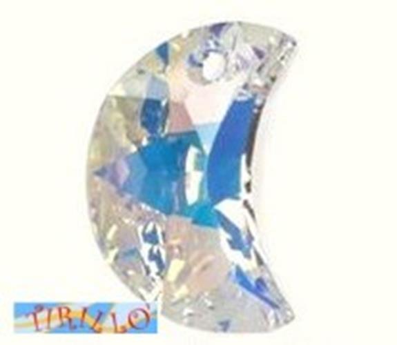 SWAROVSKI ® - Pendente Swarovski Luna 20 mm - Crystal AB