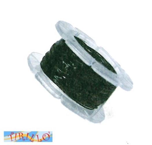 BIGIOTTERIA PERLINE - 5 metri elastico per bigiotteria Magic Stretch 0,5mm -Nero