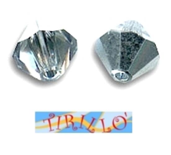 SWAROVSKI ® - 20 bicono 6mm - Crystal (Colore 001) Comet Argent Light (CAL)