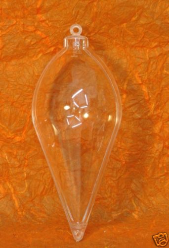 5 forme apribili in plastica per decoupage - birillo 13 cm