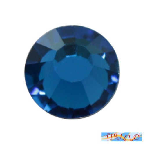 100 STRASS TERMOADESIVI PRECIOSA HOT FIX 5MM - Capri Blue