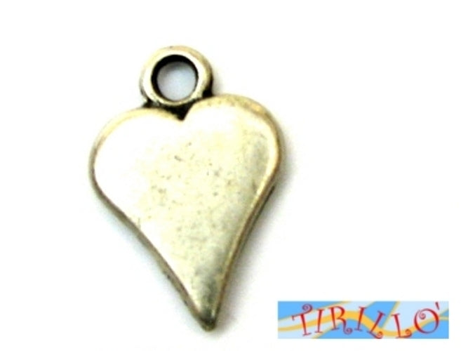 BIGIOTTERIA PERLINE - 4 charms ciondoli pendenti - Cuore