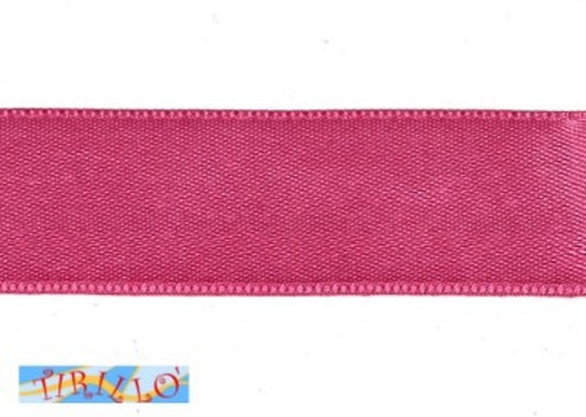 MERCERIA - 20 metri nastro di raso altezza 5 millimetri - Fuchsia