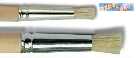 PITTURA DECORAZIONE STENCIL - Pennello tampone setola - n°10
