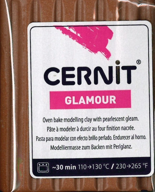 CERNIT - Cernit Glamour - Marrone col. 800