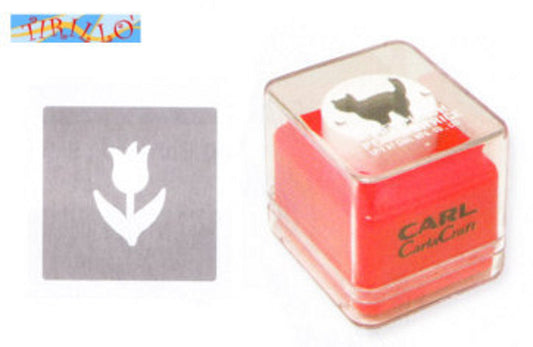 SCRAPBOOKING - PERFORATORE PUNZONATORE PUNCHER - Tulipano  - 25 mm