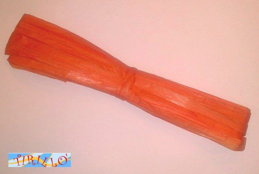 DECORAZIONE - 100 metri di rafia di carta - Arancio