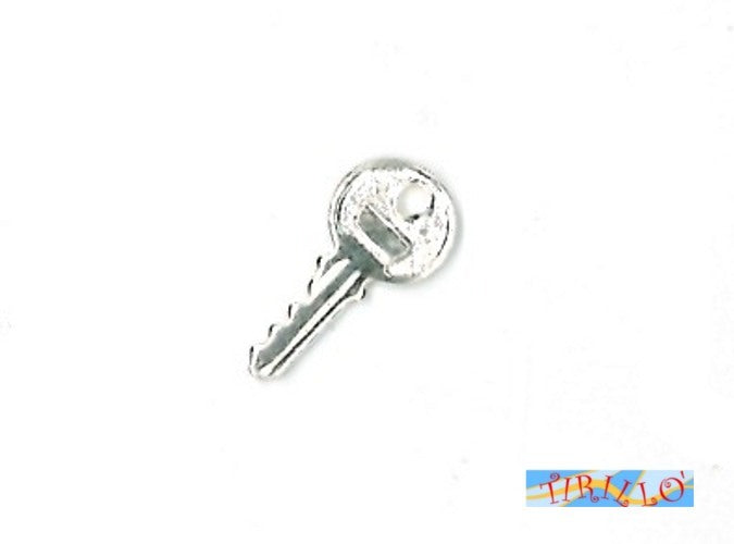 ARGENTO 925 MASSICCIO italiano - 1 pendente chiave