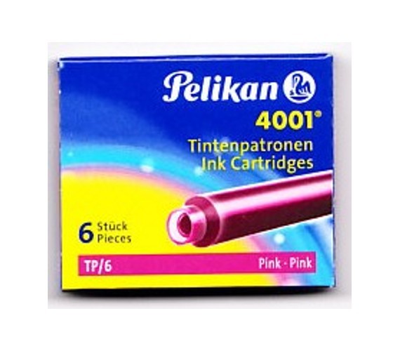 CALLIGRAFIA - 12 cartucce per stilo Pelikan - rosa