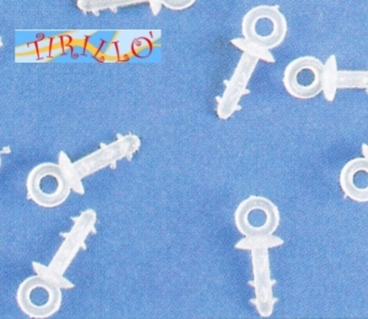 PATCHWORK - Gancini per forme di polistirolo o plastica 1,5 cm - 48 pezzi