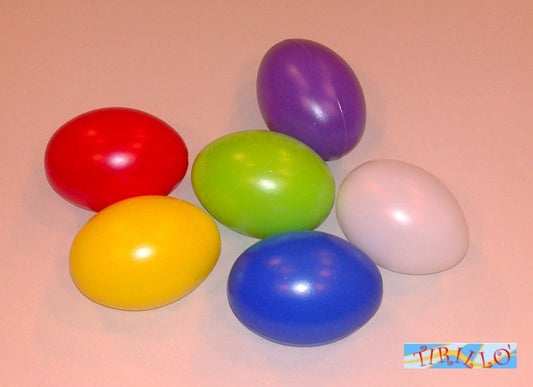PASQUA - Uova di plastica colorate 20 pezzi - colori assortiti