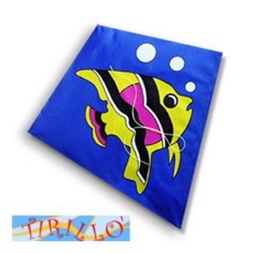 AQUILONI - Aquilone Didakites Mini Diamond - 25x20 cm - Pesce