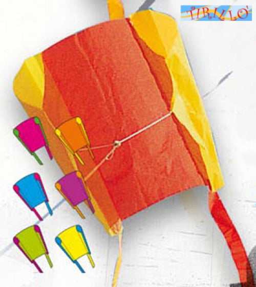 AQUILONI - Aquilone Didakites Minisled - 45x65 cm - Blu