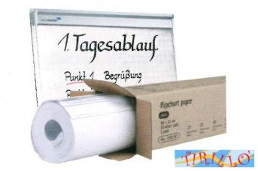 CANCELLERIA UFFICIO 1 blocco carta 80 g/mq per lavagna a fogli mobili -quadretti