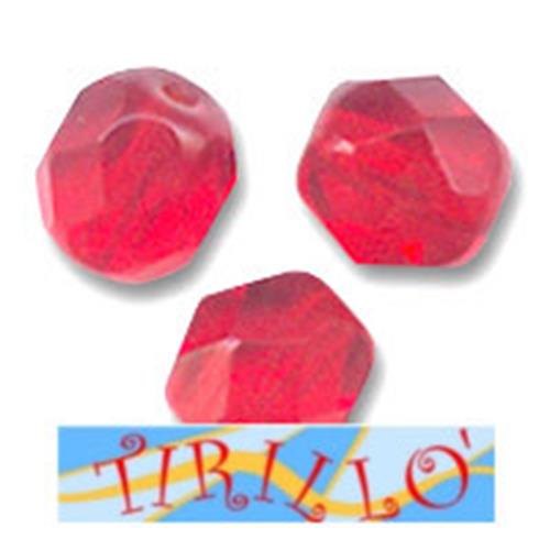 BIGIOTTERIA PERLINE -20 mezzi cristalli 4 mm - Light siam