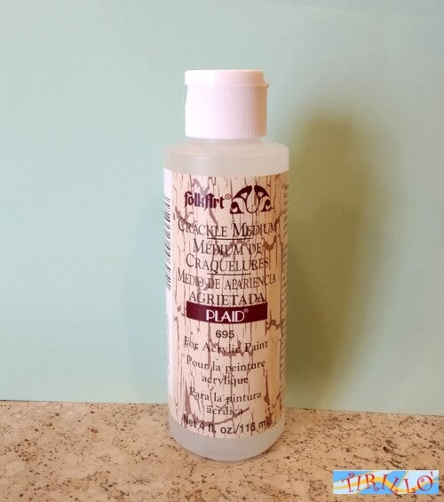 DECOUPAGE DECORAZIONE - Vernice medium screpolante craquelé monocomponente 118ml