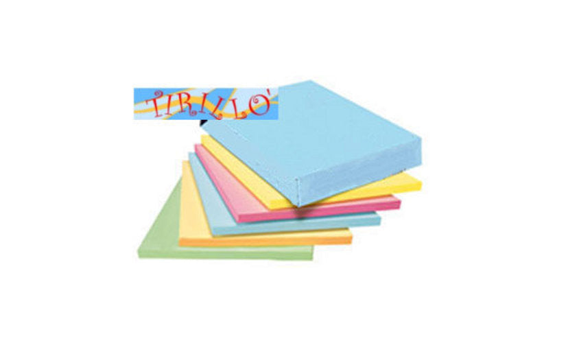 CARTOLERIA - 100 fogli carta colorata A4 80 g - Verde pastello